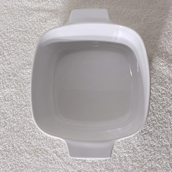 Vintage Corningware Lyrics Black Tulip Print Casserole Dish A-1.5-L USA - Picture 7 of 13